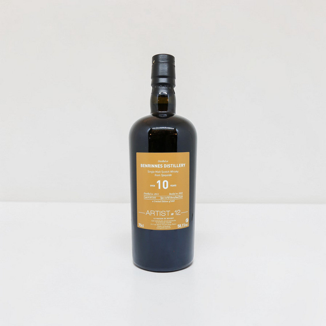 Benrinnes 2011 Over 10 Artist single malt sherry cask