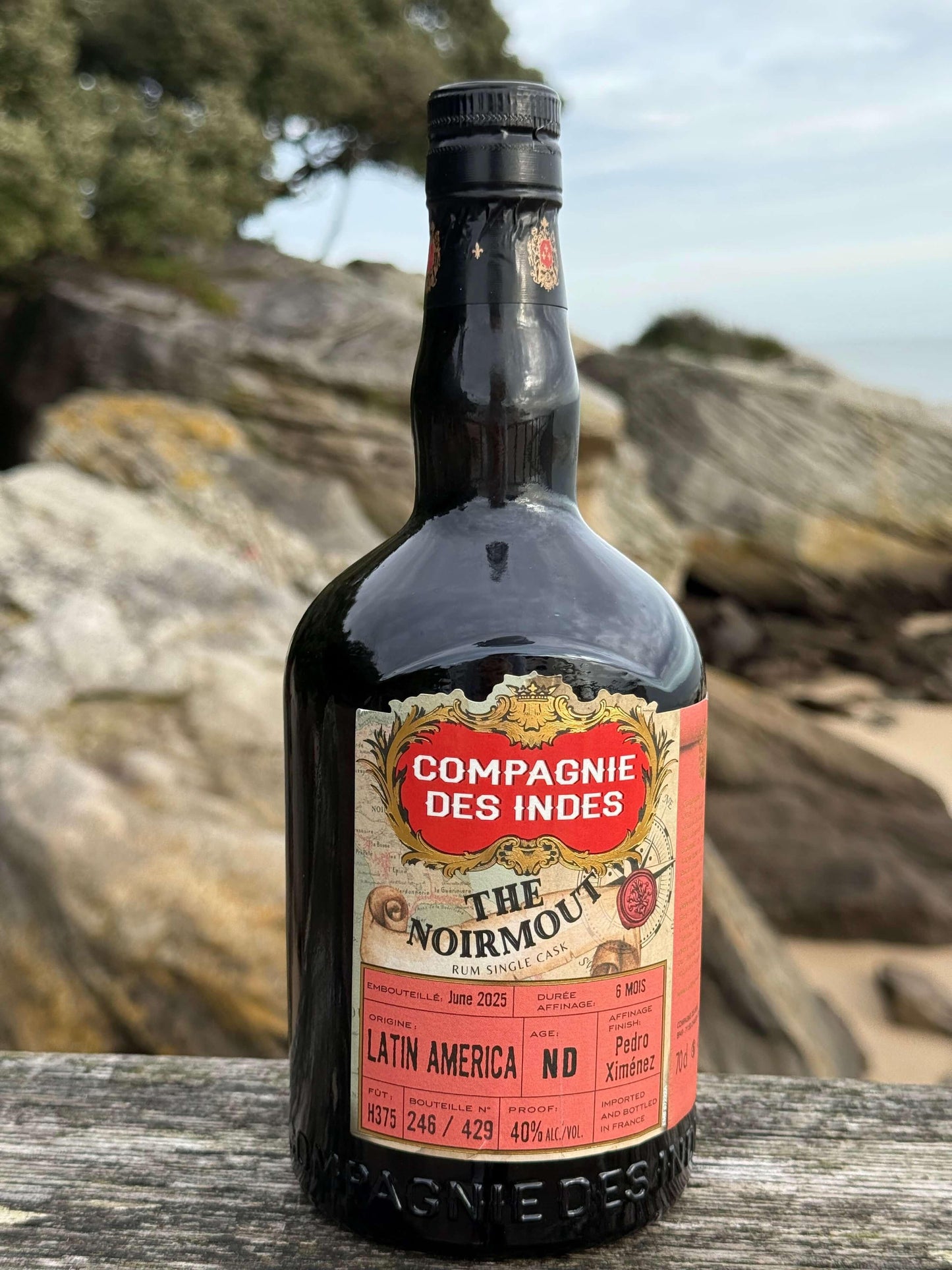 Rhum collector édition hiver 2025 THE NOIRMOUT Compagnie des Indes