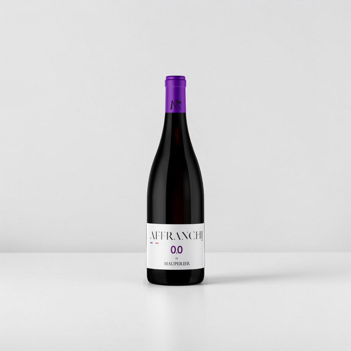Maupérier Affranchi 0,0% – vin rouge désalcoolisé Merlot biologique terroir Castillon Bordeaux 75cl