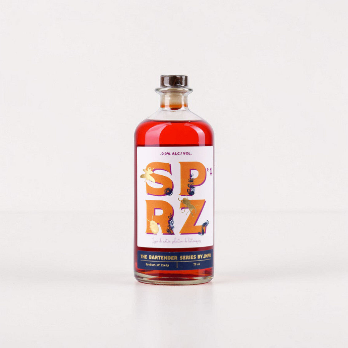 SPRZ N°1 JNPR – spritz sans alcool 0,0% vin blanc désalcoolisé orange amère mandarine botaniques italiennes Milan 70cl