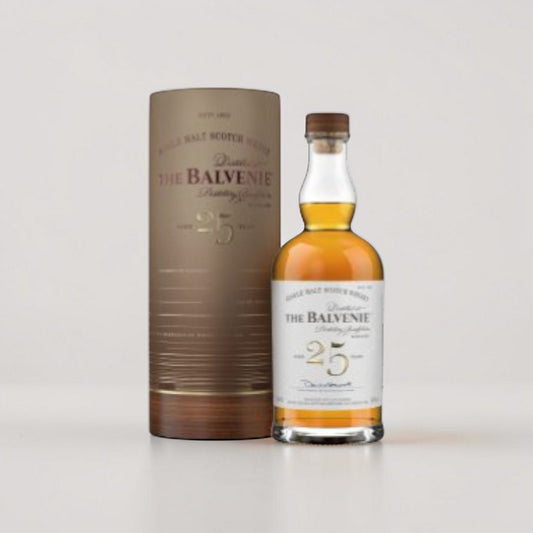 BALVENIE 25 ANS – Single Malt Édition Limitée Fûts Européens et Américains
