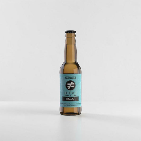 Bière Blanche Bio Sans Alcool Brasserie Parallèle – Witbier artisanal coriandre citron World Beer Awards 2024 33cl