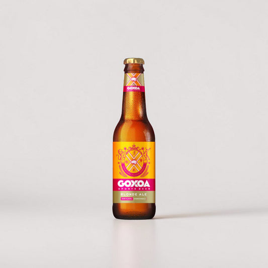 Goxoa Sports Beer Pale Ale Sans Alcool 0,3% – première sports beer française isotonique houblons Centennial 33cl
