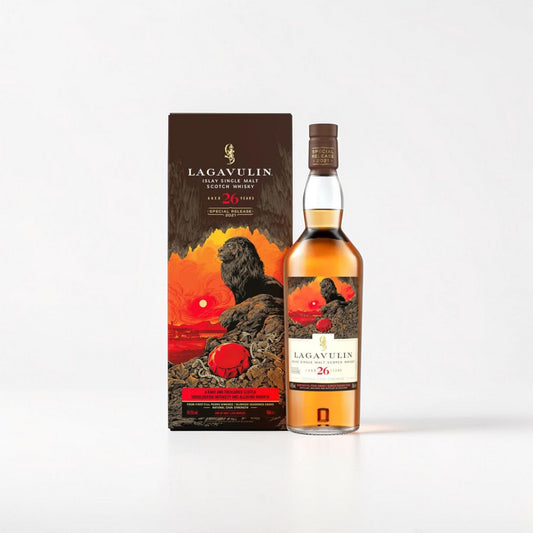 Lagavulin 26 Ans Single Malt Tourbé – Islay Special Release fûts chêne américain