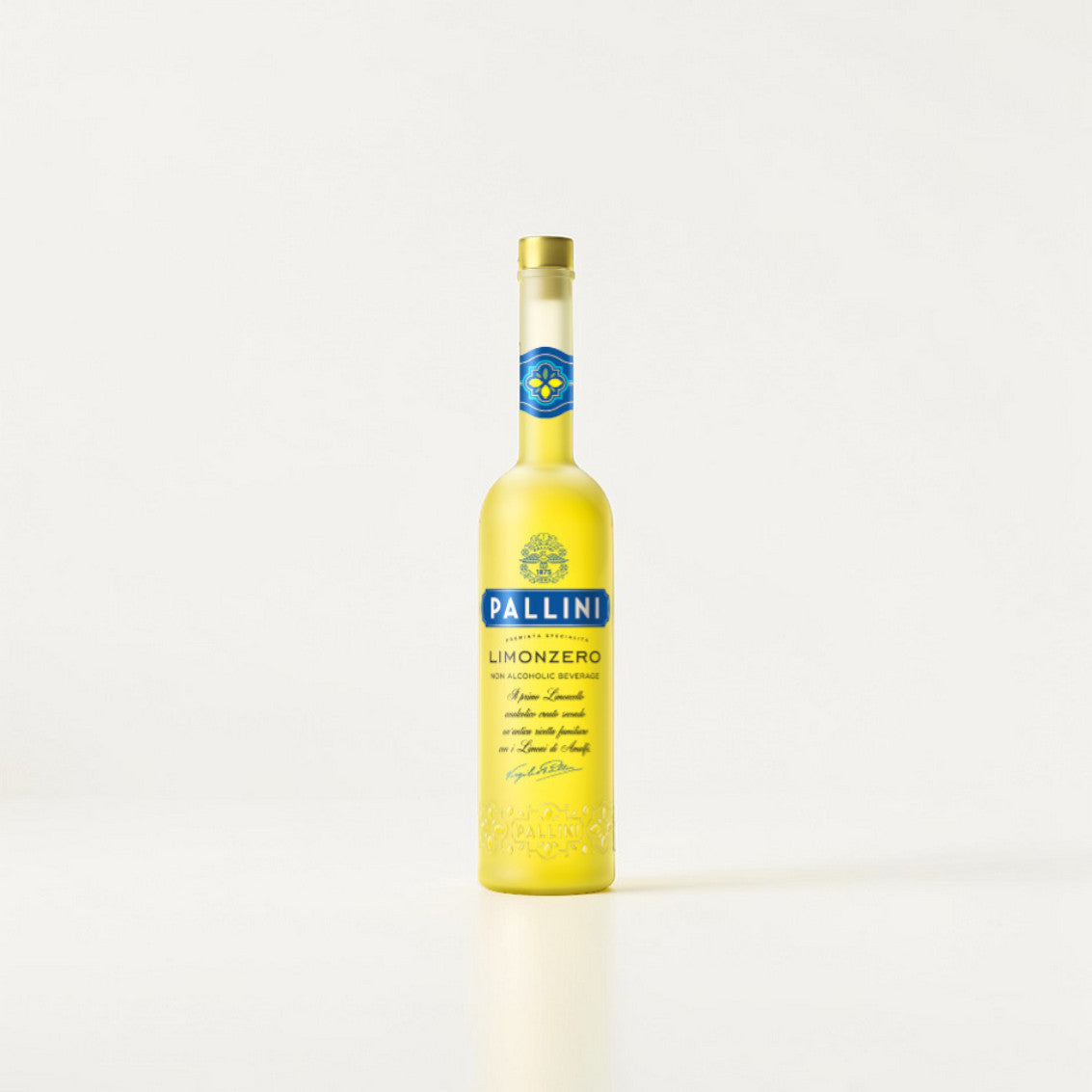 Limonzero Pallini – Limoncello sans alcool citrons Sfusato Costa d'Amalfi IGP Italie 50cl