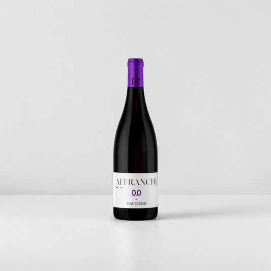 Maupérier Affranchi 0,0% – vin rouge désalcoolisé Merlot biologique terroir Castillon Bordeaux 75cl