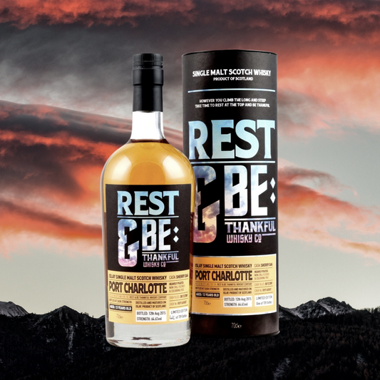 Whisky REST & BE THANKFUL 17 ans 2004 Port Charlotte Sherry Cask Antipodes
