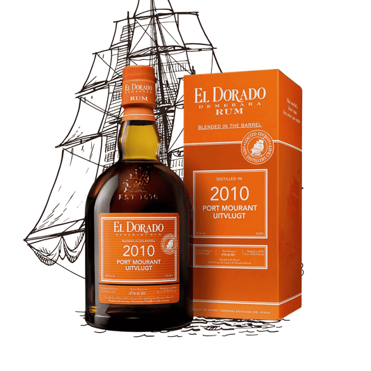 Port Mourant Uitvlugt 2010 Orange – Rhum Vieux Agricole